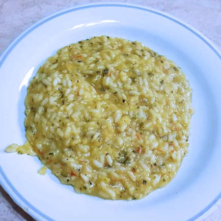 Risotto con zucchine