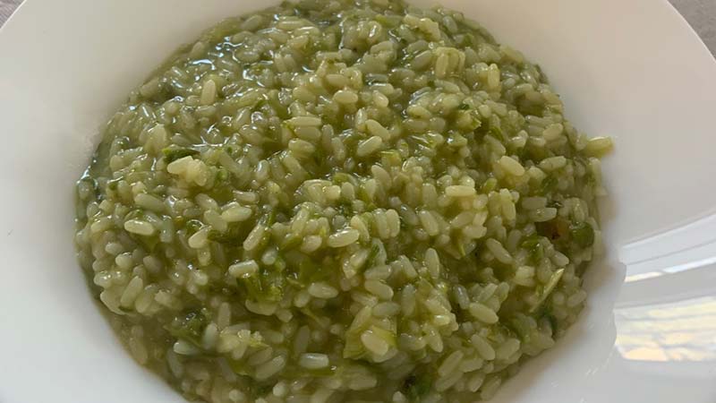 Risotto cremoso agli asparagi