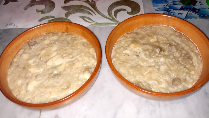 Risotto melanzane e scamorza