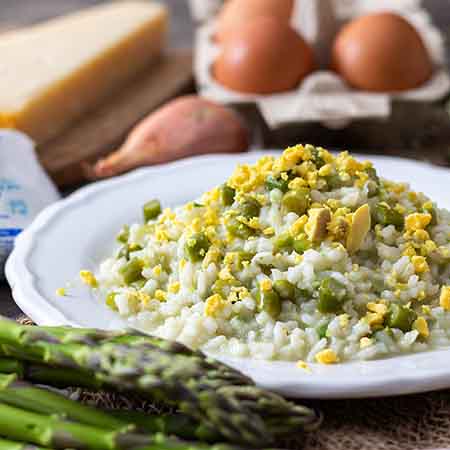 Risotto mimosa