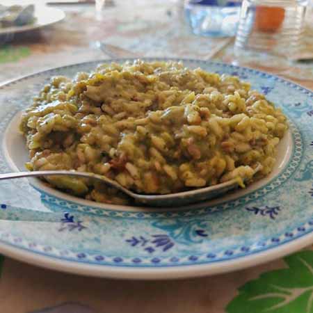 Risotto salsiccia e broccoletti