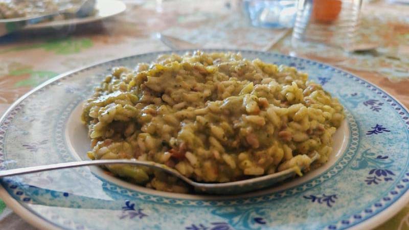 Risotto salsiccia e broccoletti