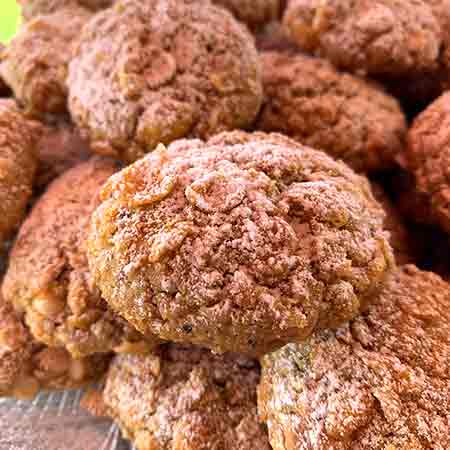 Rose del deserto pistacchio e cioccolato bianco