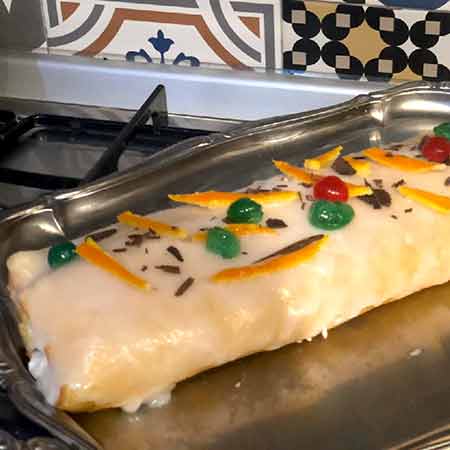 Rotolo cassata siciliana