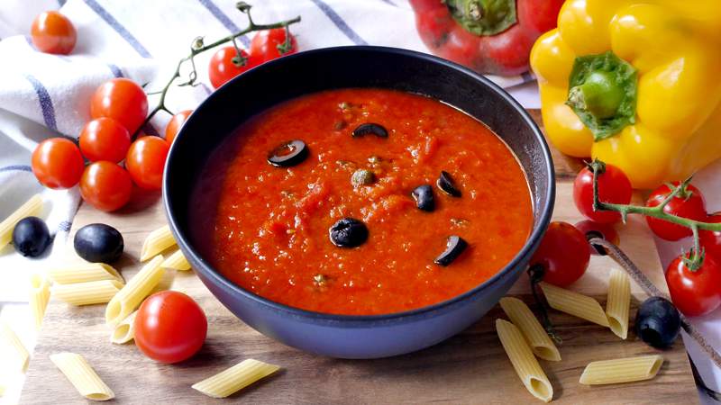 Salsa acciughe e peperoni