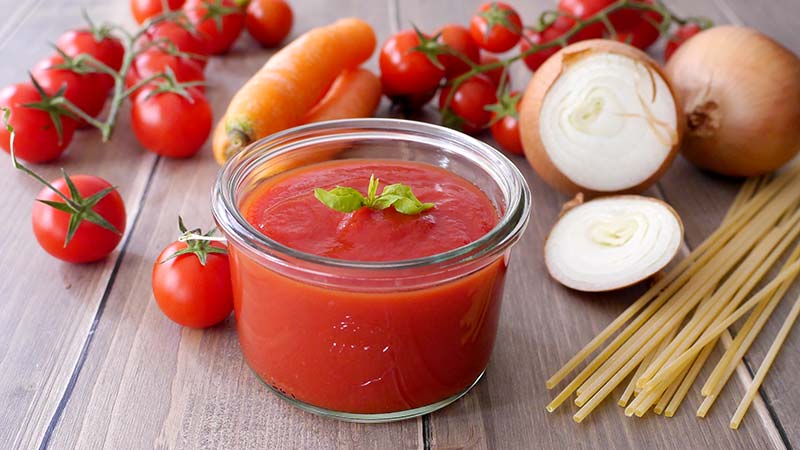 Salsa di pomodori pachino