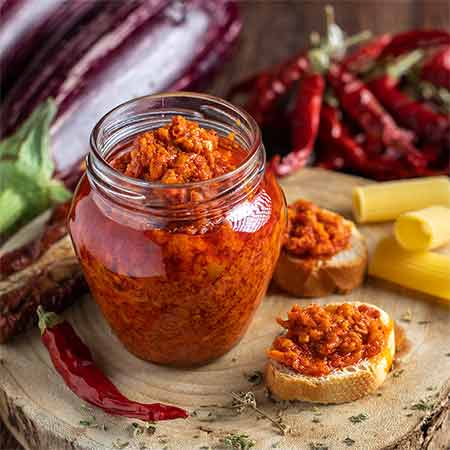 Salsa piccante calabrese