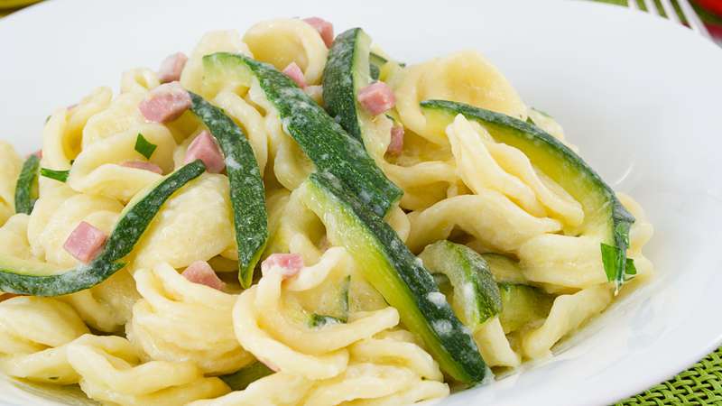 Salsa zucchine e zafferano