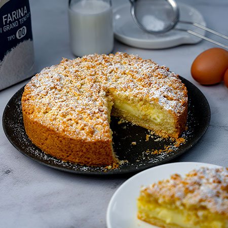 Sbriciolata alla crema
