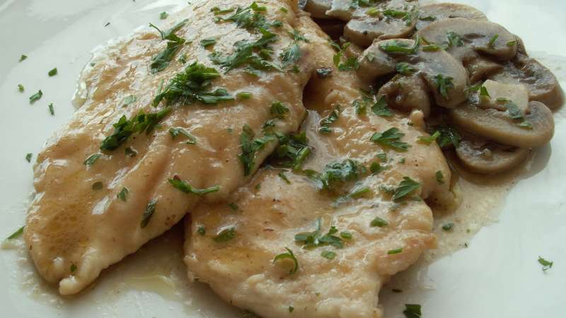 Scaloppine ai funghi