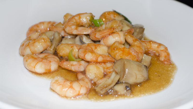 Scampi ai funghi