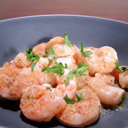 Scampi in salsa piccante