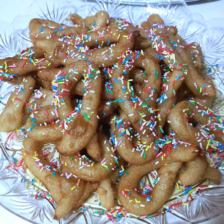 Scauratielli, zeppole di Natale