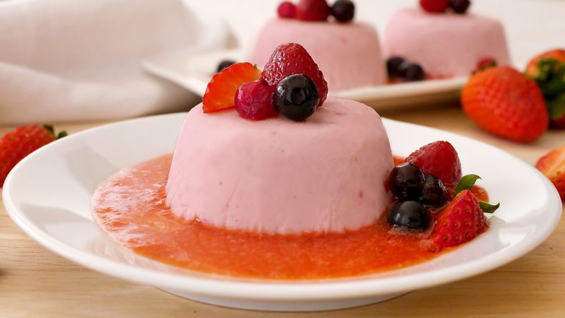 Semifreddo ai frutti di bosco