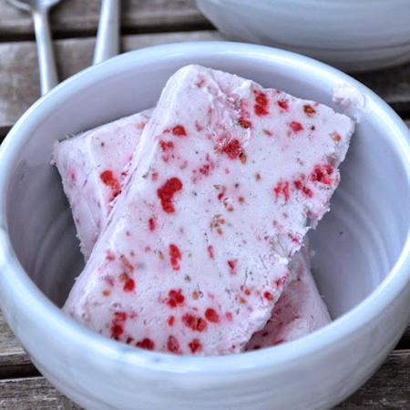 Semifreddo ai lamponi