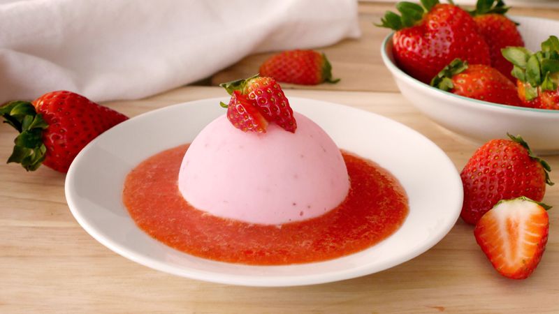 Semifreddo alle fragole