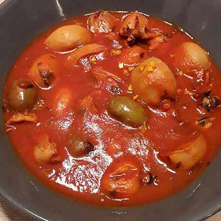 Seppioline al sugo