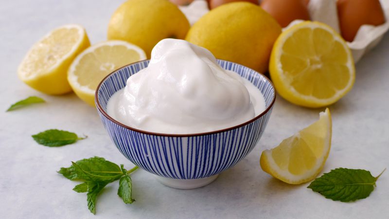 Sorbetto al limone cremoso