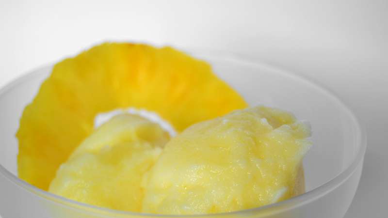 Sorbetto ananas velocissimo