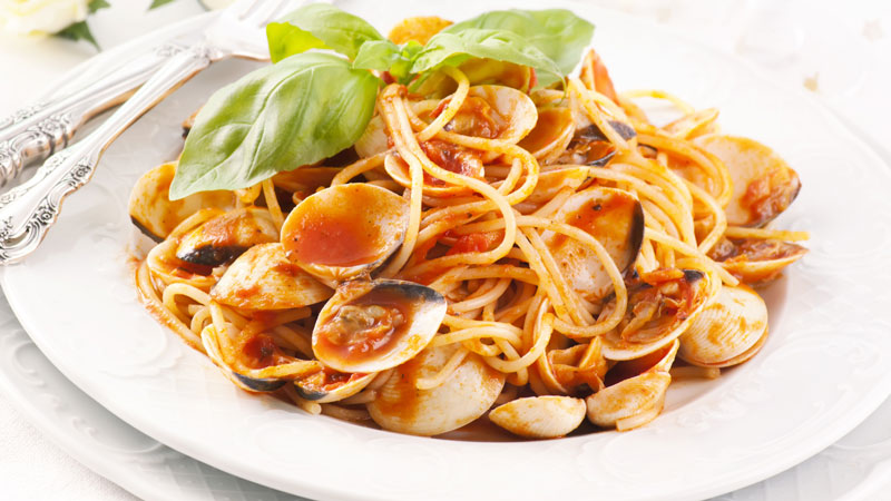 Spaghetti con le vongole