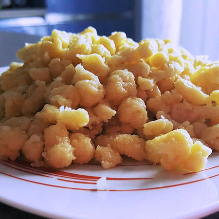 Spatzle alla zucca