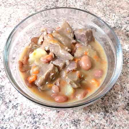 Spezzatino con fagioli