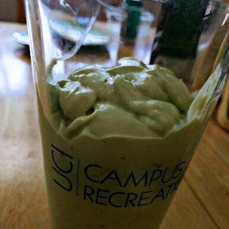 Frappè all'avocado