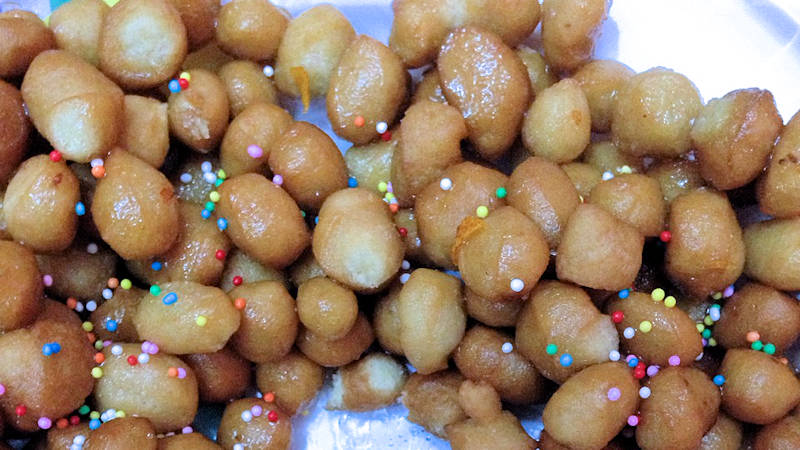 Struffoli croccanti