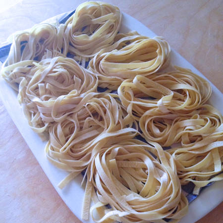 Tagliatelle all'uovo