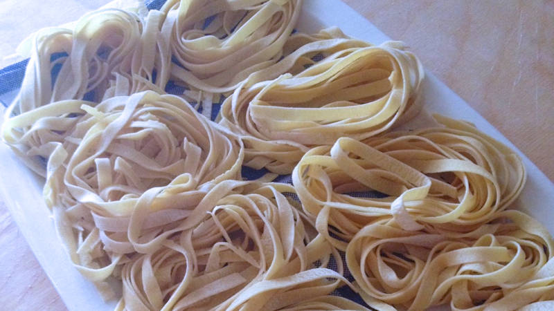 Tagliatelle all'uovo