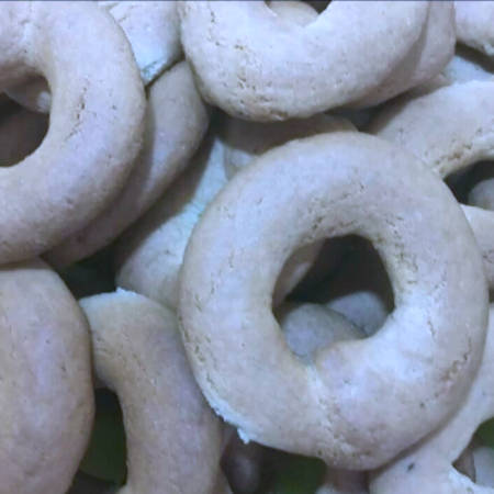 Taralli all'uovo da inzuppo