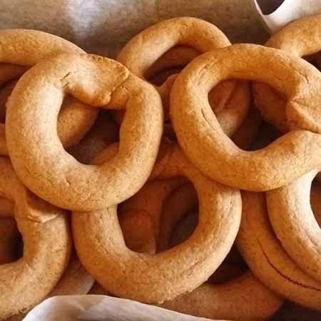 Taralli dolci al vino rosso