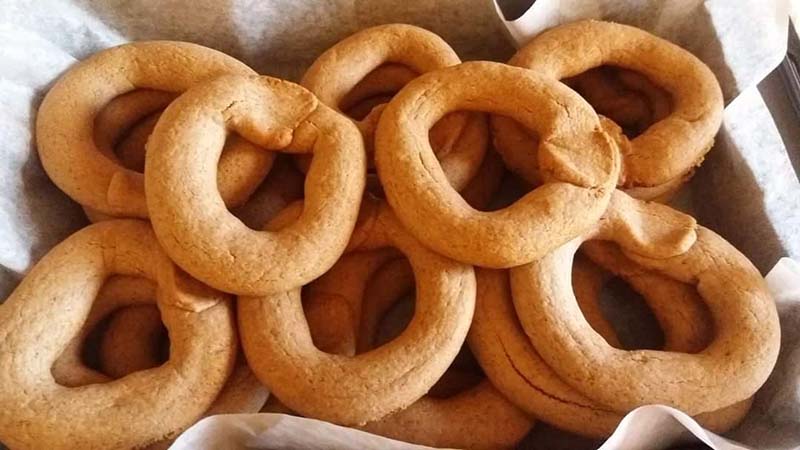 Taralli dolci al vino rosso