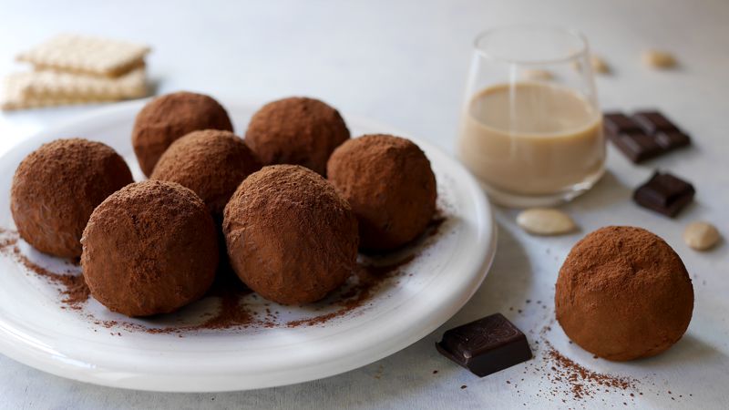 Tartufini al cioccolato e Baileys