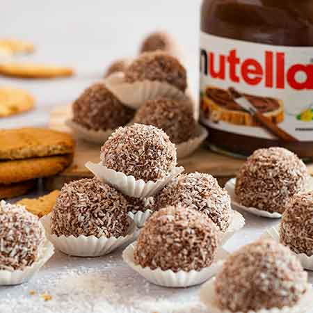 Tartufini alla Nutella