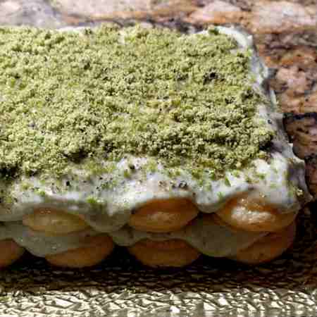 Tiramisù al pistacchio