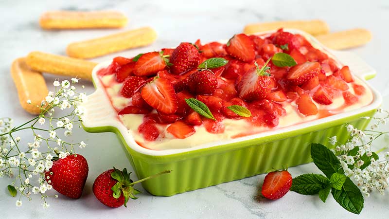 Tiramisu Alle Fragole Ricette Bimby