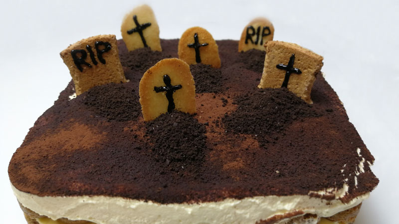 Tiramisù di Halloween