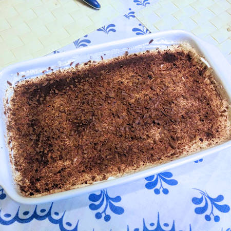 Tiramisù senza uova