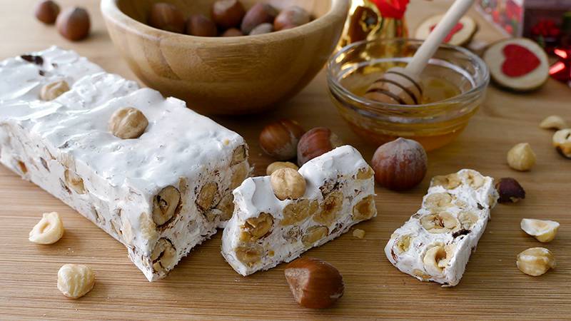 Torrone nocciolato allo zenzero