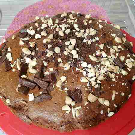 Torta 7 vasetti cacao e mandorle