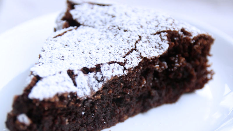 Torta al cioccolato semplice