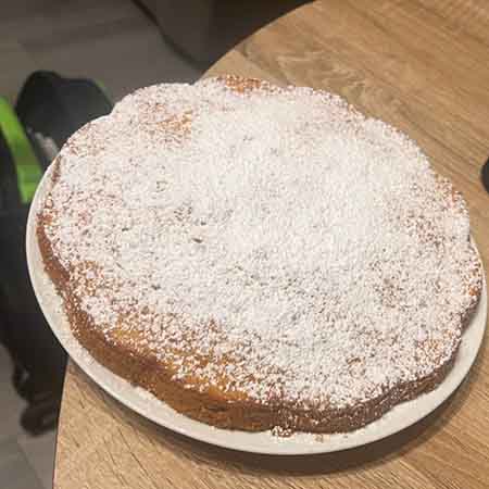 Torta al latte di cocco