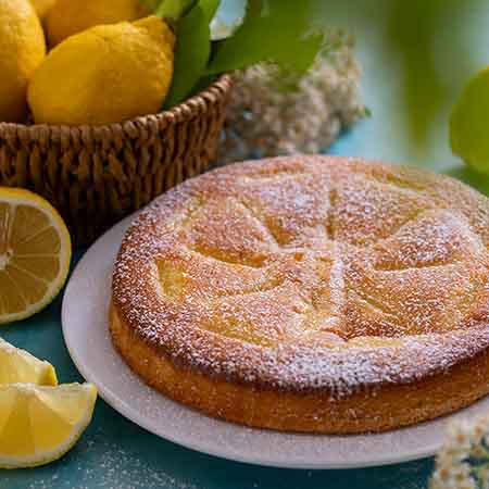 Torta al limone tipo Mulino Bianco