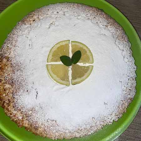 Torta al limone vegan