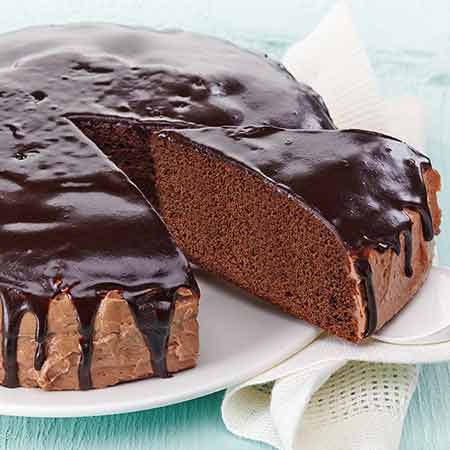 Torta al vino rosso e cioccolato fondente