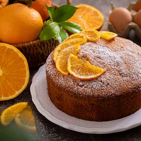 Torta all'arancia