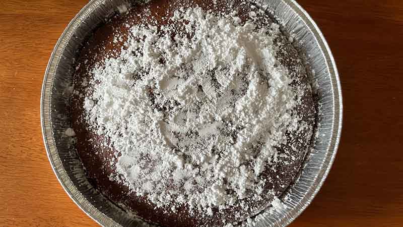 Torta alla ricotta e gocce di cioccolato senza glutine