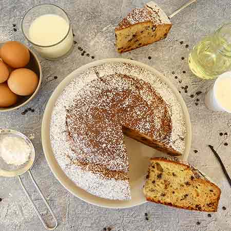 Torta alla ricotta senza burro