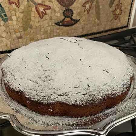 Torta allo yogurt e gocce di cioccolato